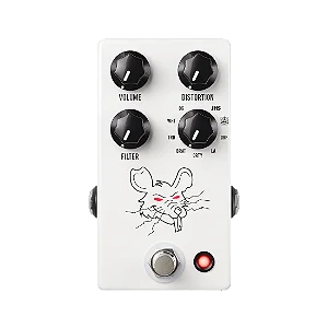 EM BREVE: Pedal JHS PackRat Multi Distortion, 9 Modos Clássicos de Distorção, BRANCO
