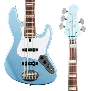 Baixo Lakland Skyline 55-60 Vintage J5 Custom – Lake Placid Blue – PMX Custom (Pré Trickfish)