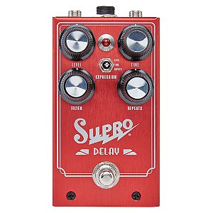 Pedal Supro Delay – Pedal de Delay Analógico com Alta Qualidade de Áudio