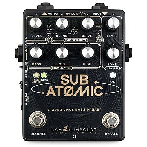 EM BREVE: DSM & Humboldt Electronics Sub Atomic – Pré-amplificador de Baixo Analógico de 2 Canais
