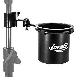 Suporte Porta Copo Torelli c/ Clamp Para Pedestal