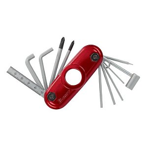 Ferramenta Multiuso Ibanez Para Instrumentos De Cordas MTZ11-RD Vermelho
