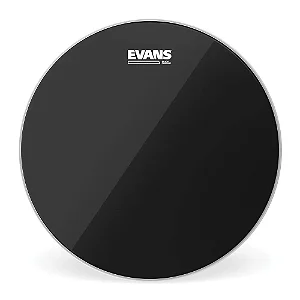 Pele Evans Black Chrome 14" Preta p/ Caixa e Surdo
