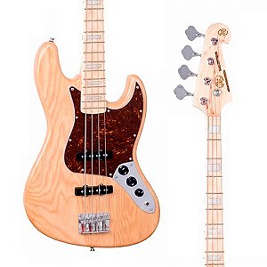 Baixo SX 4 Cordas em Ash - Natural c/ Escudo Tortoise