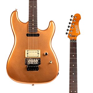 Guitarra Jet JS-700 Copper HS – Basswood, Braço Roasted Maple, Ponte Wilkinson