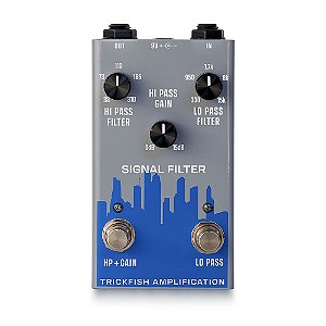 Pedal Trickfish Signal Filter - Hi/Lo Pass Filter P/ Contrabaixo