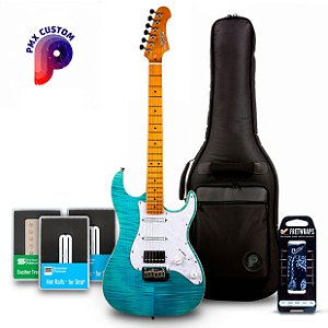 Guitarra Jet JS-450 OBL PMX CUSTOM – C/ Seymour Duncan Exciter TB + JB Jr. Set + Bag + Fretwrap Gruvgear