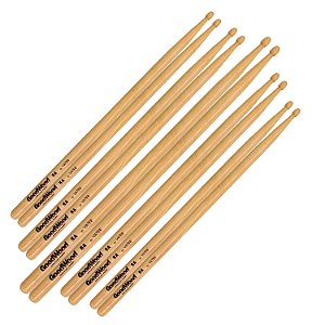 Kit c/ 5 pares - Baqueta Vater Goodwood 5A