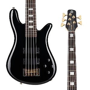 Contrabaixo Spector Icon NS-5 Bolt-On Black Gloss