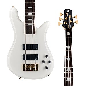Contrabaixo Spector Icon NS-5 Bolt-On White Gloss