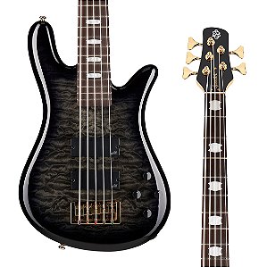 Contrabaixo Spector Icon NS-5 Bolt-On Black Stain Gloss