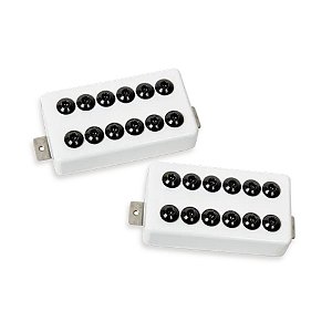 Captador (Set) Seymour Duncan SH-8 Invader, Braço e Ponte, Frost White