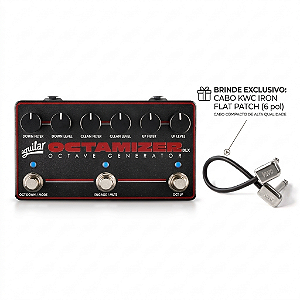 Pedal Aguilar Octamizer DLX + cabo patch KWC (brinde)