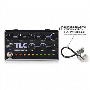 Pedal Aguilar TLC Compressor EQ DLX + cabo patch KWC (brinde)