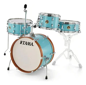 Bateria Tama Club Jam LJK48S AQB Aqua Blue 4 Peças
