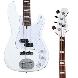 Pré-Venda: Baixo Lakland Skyline 44-64 Custom PJ - White com Rosewood