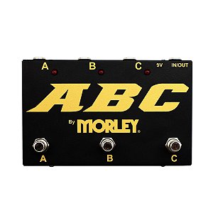 Pré-Venda: Pedal Morley Gold Series ABY Selector / Combiner