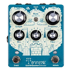 Pedal Gerador de Paisagens Sonoras EarthQuaker Devices Towers