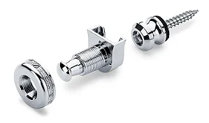 Trava de Correia Schaller S-Lock System 445 Chrome All Parts