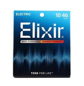 Elixir Strings 12052 Nanoweb Electric Guitar Strings .010–.046 Light