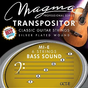 Encordoamento Magma Transpositor MI-E Bass Sound GCT-E — Silver Plated Copper