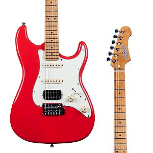 PRÉ-VENDA: Guitarra Elétrica JET Guitars JS-400 CRD Coral Red (400 Series)