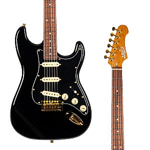 PRÉ-VENDA: Guitarra Elétrica JET Guitars JS-380 BK G Black (380 Series)