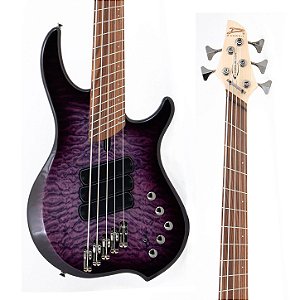 PRÉ-VENDA: Contrabaixo Dingwall Combustion 5 Cordas – Ultraviolet Burst com Escala Pau Ferro