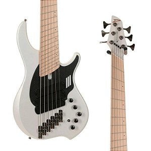 Contrabaixo Dingwall NG3 Adam “Nolly” Getgood Signature 6 Cordas – Matte Ducati White com Escala Maple Multiscale