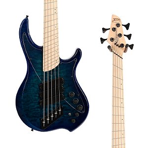 PRÉ-VENDA: Contrabaixo Dingwall Combustion Nashville Edition 5 Cordas – Indigoburst com Escala Maple