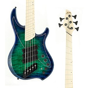 PRÉ-VENDA: Contrabaixo Dingwall Combustion Nashville Edition 5 Cordas – Whalepool Burst com Escala Pau Ferro