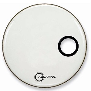 Pele Ported Bass Gloss White 20"
