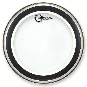 Pele Aquarian Studio-X Clear 16" Filme Simples Borda Jateada