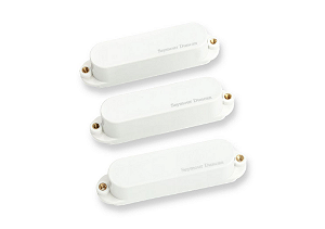 Captadores (Trio) Guitarra AS-1S Blackout  Branco