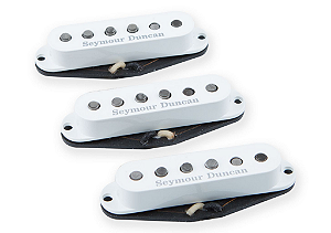 Captadores Seymour Duncan (Trio) Guitarra SSL-1 California 50's, Branco