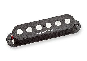 Captador Guitarra SSL-4 Quarter-Pound Flat Strat Tapped, Preto