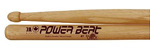 Baquetas Power Beat 7A Red Hickory