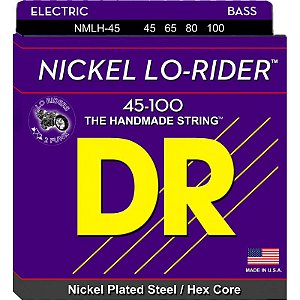 Encordoamento Nickel Lo-Rider Baixo 4 Cordas 45-100 - Standard Scale