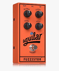 Pedal Aguilar Fuzzistor P/ Baixo, Blend, Level, Tone, Fuzz