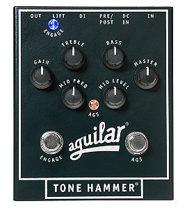 Pedal Aguilar Tone Hammer Preamp/Direct Box Para Contrabaixo