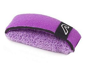 Abafador De Cordas Fretwraps Individual Grande Roxo, Com Velcro Ajustável