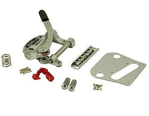 Ponte Tremolo Bigsby B50 com Kit WD Para Telecaster, Cromado