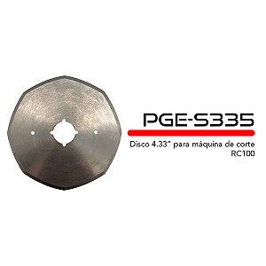 PGE-S335 - DISCO DE CORTE 4,33 POLEGADAS 110MM - GE-110 - GETEX
