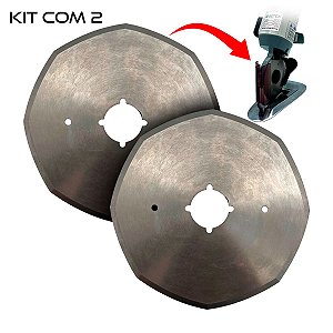 KIT 2 DISCOS DE CORTE 4,33 POLEGADAS 110MM - GE-110 - GETEX