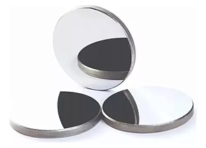 PGE-ES25-4 - ESPELHO PARA MAQ DE CORTE A LASER 25mm DIÂMETRO 4mm ESPESSURA
