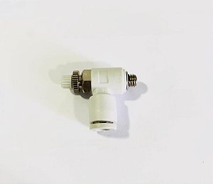 AS1201F-M5-04A - VALVULA DE CONTROLE DE FLUXO M5 X 4MM - JACK