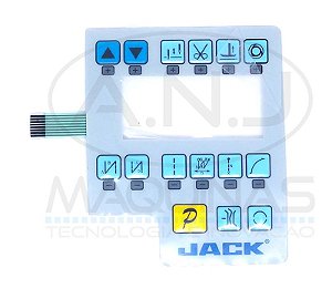 801476 - MEMBRANA DO PAINEL DA RETA JK-SHIRLEY IIE/BRC-9825E - JACK