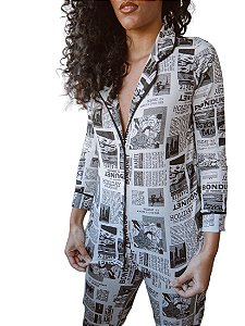 Pijama Longo Jornal