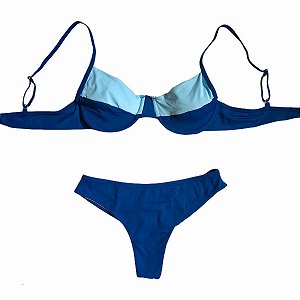 Conjunto Azul do mar