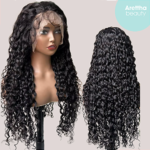 Lace front wig cacheada - Arettha cabelos